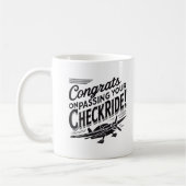 Gefeliciteerd met het passeren van je checklist! koffiemok (Links)