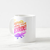 Gefeliciteerd met het passeren van je checklist! koffiemok (Voorkant links)