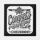 Gefeliciteerd met het passeren van je checklist! magneet (Voorkant)
