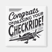 Gefeliciteerd met het passeren van je checklist! magneet (Voorkant)