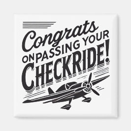 Gefeliciteerd met het passeren van je checklist! magneet