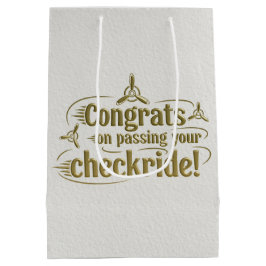 Gefeliciteerd met het passeren van je checklist! medium cadeauzakje