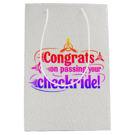 Gefeliciteerd met het passeren van je checklist! medium cadeauzakje