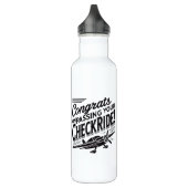 Gefeliciteerd met het passeren van je checklist! waterfles (Links)