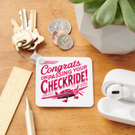 Gefeliciteerd met het passeren van je checkride! s sleutelhanger