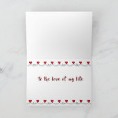 GEFELICITEERD MET "HET TROUWDAGFEest" AAN DE LIEFD Kaart (Binnen)