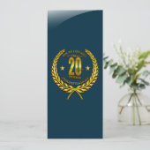 Gefeliciteerd met het twintigste Jubileum (Staand voorkant)