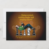 Gefeliciteerd met het vaste Wenskaart op de pensio Kaart (Achterkant)