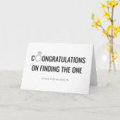 Gefeliciteerd met het vinden van de één gevouwen k kaart (Gele Bloem)