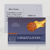 Gefeliciteerd met het winnende Briefkaart van het  (Voorkant / Achterkant)