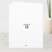 Gefeliciteerd met het worden van een Debutante Kaart (Achterkant)