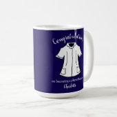 Gefeliciteerd met het worden van een fysiotherapeu koffiemok (Voorkant rechts)