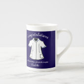 Gefeliciteerd met het worden van een fysiotherapeu porselein kop (Rechts)