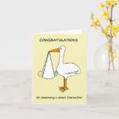 Gefeliciteerd met het worden van een geweldige pee kaart (Gele Bloem)