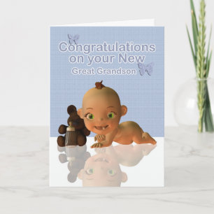 Gefeliciteerd met het worden van een grootmoeder kaart