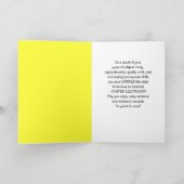 Gefeliciteerd met het worden van een Master Electr Kaart (Binnen)