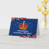 Gefeliciteerd met het worden van een nieuw UK Citi Kaart (Gele Bloem)