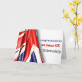 Gefeliciteerd met het worden van een nieuw UK Citi Kaart (Gele Bloem)