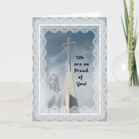 Gefeliciteerd met het worden van een non-Kaart Kaart (Voorkant)