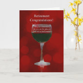 Gefeliciteerd met Humor wijn Kaart (Gele Bloem)