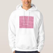 Gefeliciteerd met huwelijk in roze bruidsschat hoodie (Voorkant)