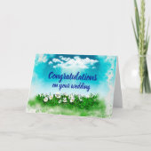 gefeliciteerd met huwelijksdansen kaart (Voorkant)