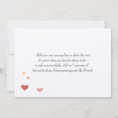 Gefeliciteerd met Islamitische bruiloft liefde voo Kaart (Achterkant)