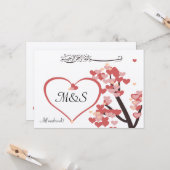 Gefeliciteerd met Islamitische bruiloft liefde voo Kaart (Voorkant / Achterkant in situ)