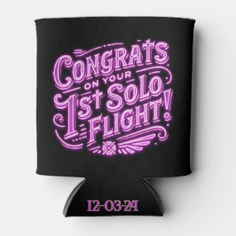 Gefeliciteerd met je 1e Solo Vlucht Blikjeskoeler