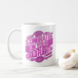 Gefeliciteerd met je 1e Solo Vlucht Koffiemok