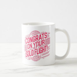 Gefeliciteerd met je 1e Solovlucht Koffiemok