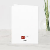 Gefeliciteerd met je aanbieding kaart (Achterkant)