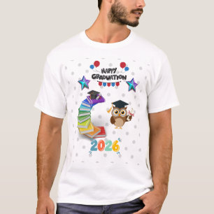 Gefeliciteerd met je afstuderen 2026 - Lieve Uil & T-shirt