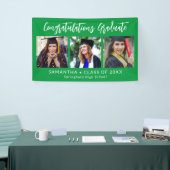 Gefeliciteerd met je afstuderen Afgestudeerde 3 Fo Spandoek (Beurs)