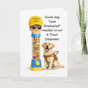 “Gefeliciteerd met je afstuderen als geleidehonden Kaart