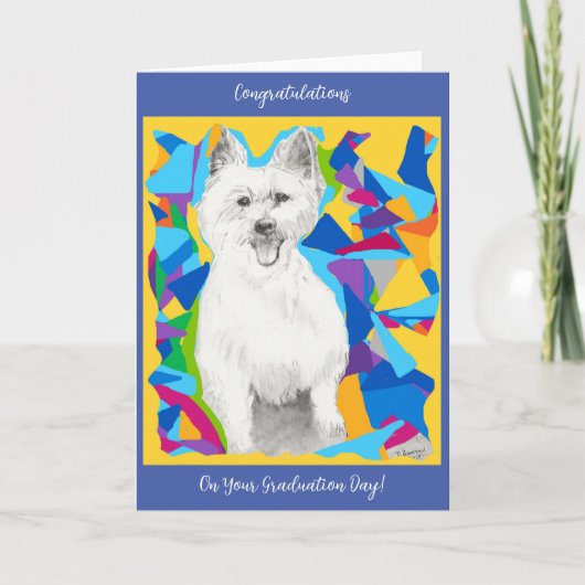 Gefeliciteerd met je Afstuderen! Blanco Kaart (Voorkant)