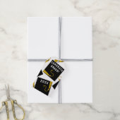 Gefeliciteerd met je afstuderen cadeaulabel (Met Touw)