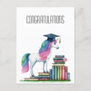 Gefeliciteerd met je afstuderen feestdagenkaart