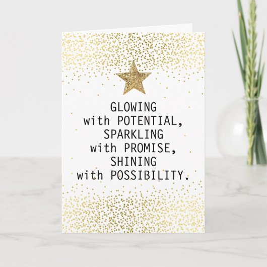 Gefeliciteerd met je Afstuderen Kaart (Voorkant)