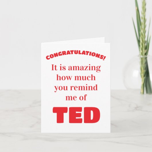 Gefeliciteerd met je afstuderen kaart (Voorkant)