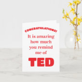 Gefeliciteerd met je afstuderen kaart (Gele Bloem)