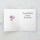 Gefeliciteerd met je Afstuderen Kaart (Binnen)