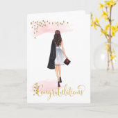 Gefeliciteerd met je Afstuderen Kaart (Gele Bloem)