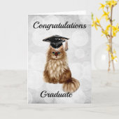 Gefeliciteerd met je Afstuderen. Kaart (Gele Bloem)