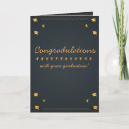 Gefeliciteerd met je afstuderen! kaart