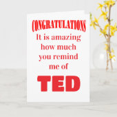 Gefeliciteerd met je afstuderen kaart (Gele Bloem)