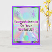 Gefeliciteerd met je Afstuderen Kaart (Gele Bloem)