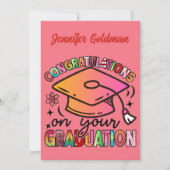 Gefeliciteerd met je afstuderen kaart (Voorkant)