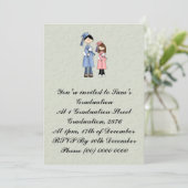 Gefeliciteerd met je afstuderen kaart (Staand voorkant)