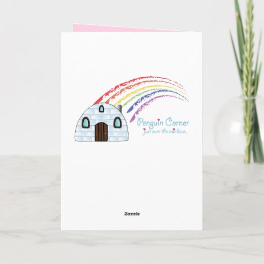 Gefeliciteerd met je Afstuderen Pig Angel Kaart (Achterkant)